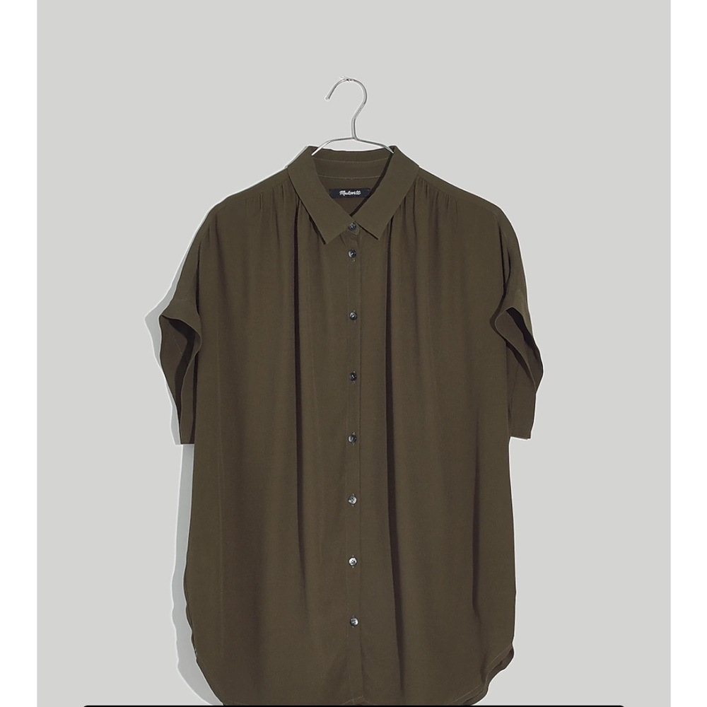 Madewell Women’s Top, Size XS, Color Kale
